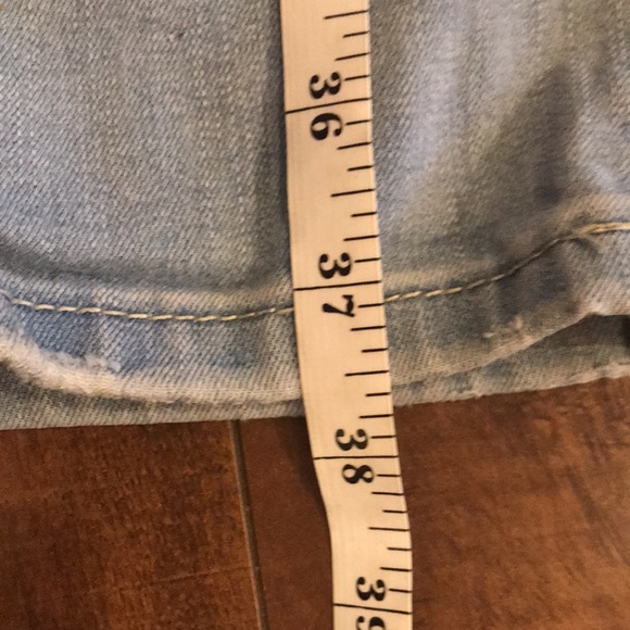 London Low Rise Skinny Distressed Washed Out DenimJeans - Picture 10 of 13